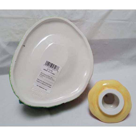 Vintage 1998 DISNEY STORE Halloween Cookie Jar Pooh Piglet Eeyore in Cos… - Picture 10 of 11